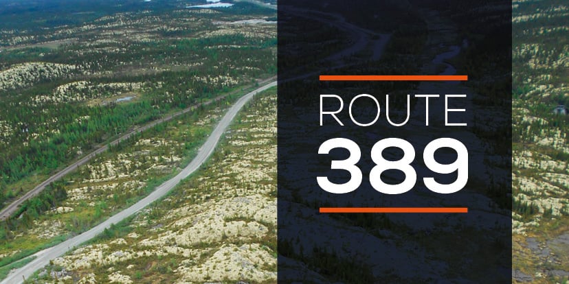 Projet route 389